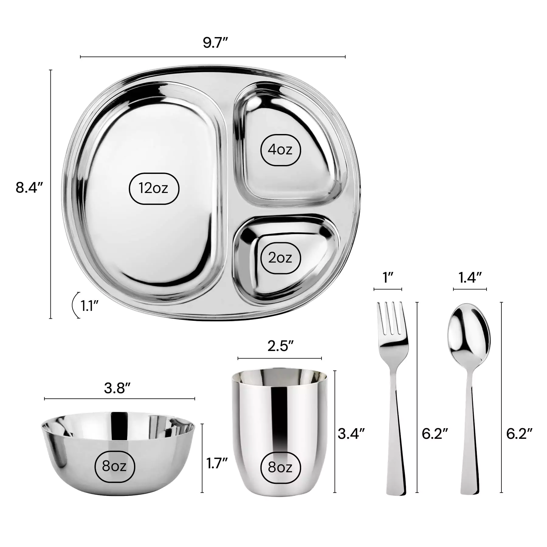 2 Mindful Mealtime Sets - Image 8