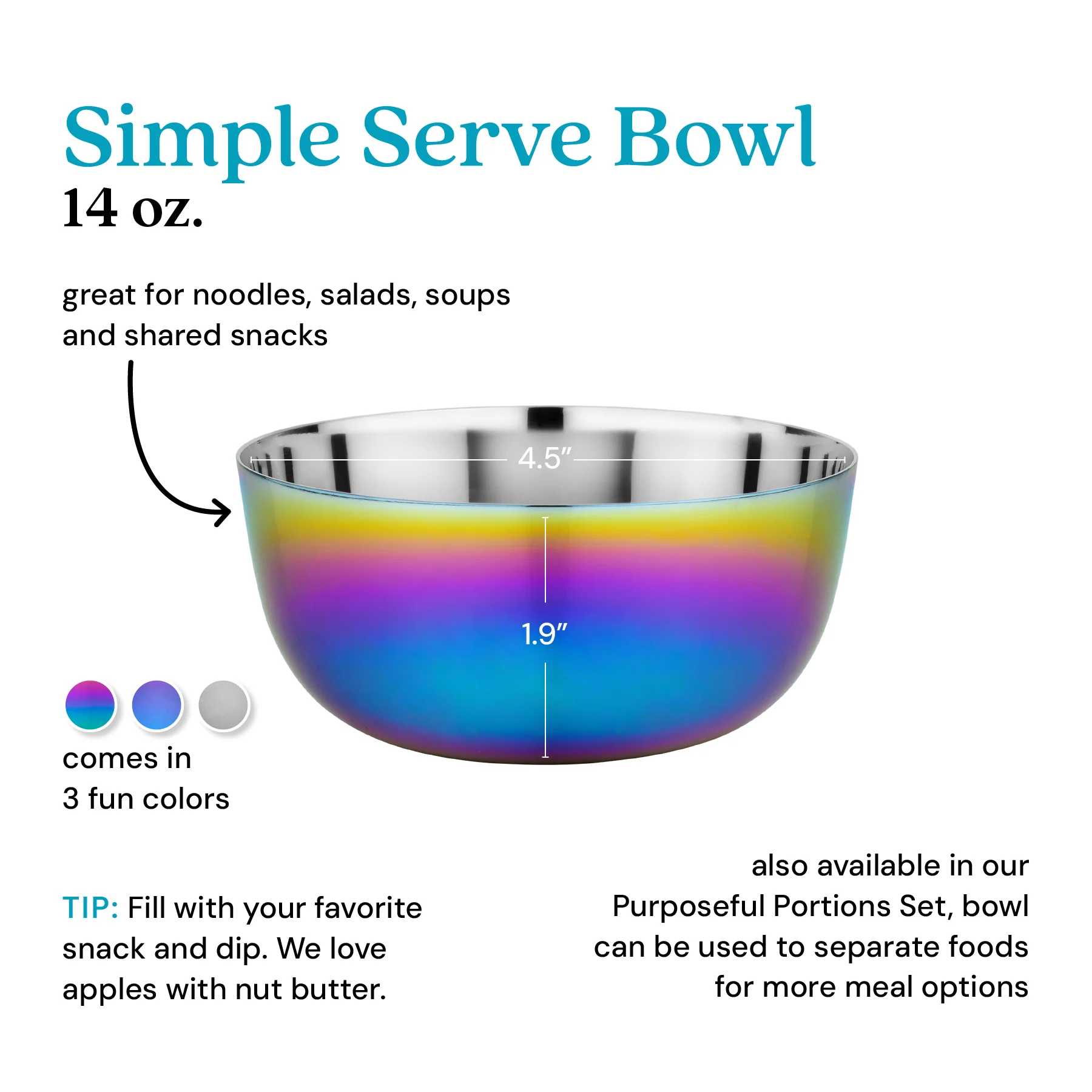 Perfectly Imperfect - Simple Serve Bowl - 14 oz (Single) - Image 3