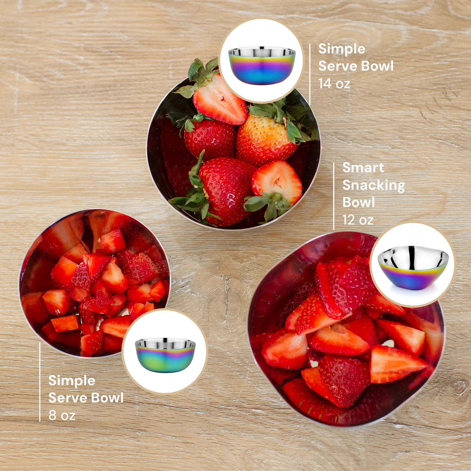 Simple Serve Bowls - 8 oz (Set of 4) - Image 11