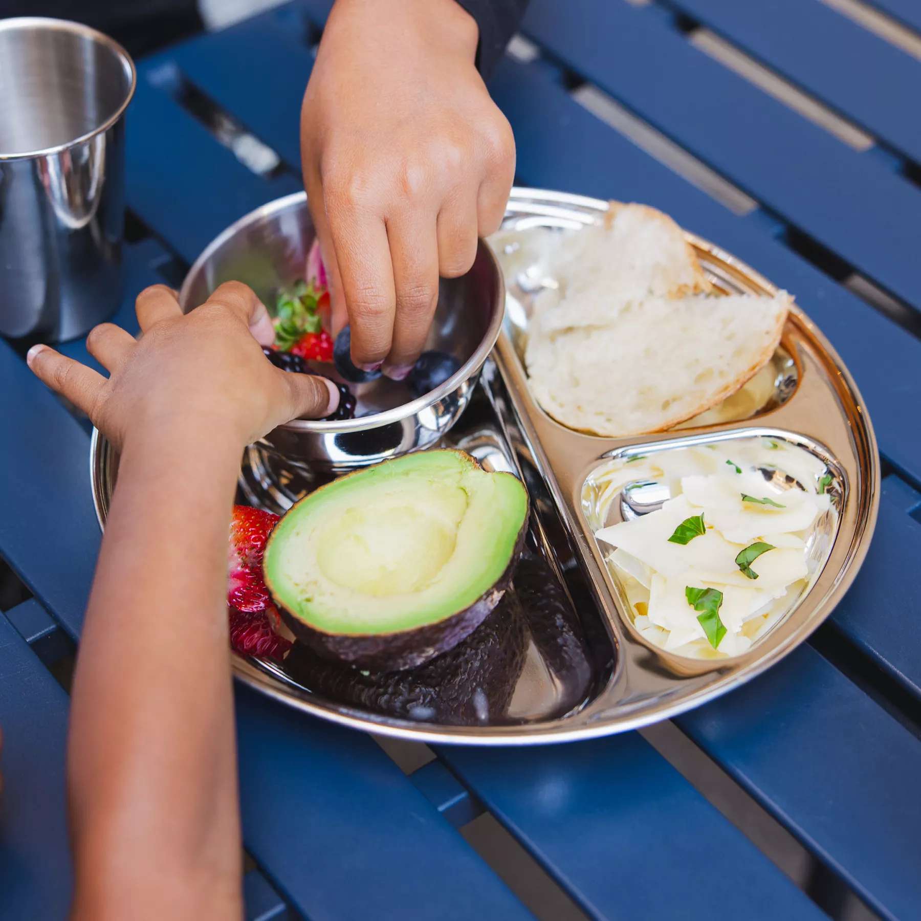 Essentials Divided Plates (Set of 4) - Image 7