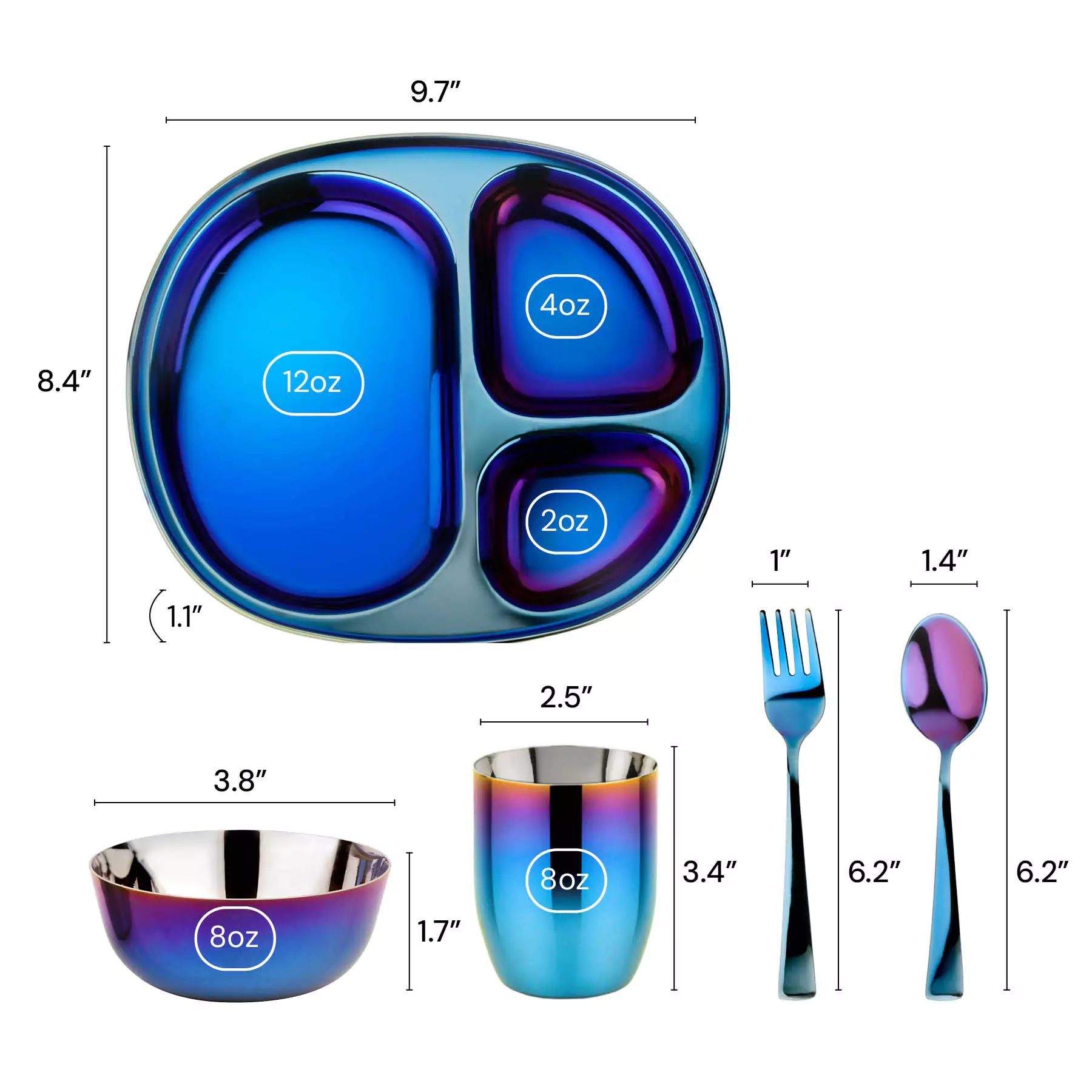 2 Mindful Mealtime Sets - Image 8