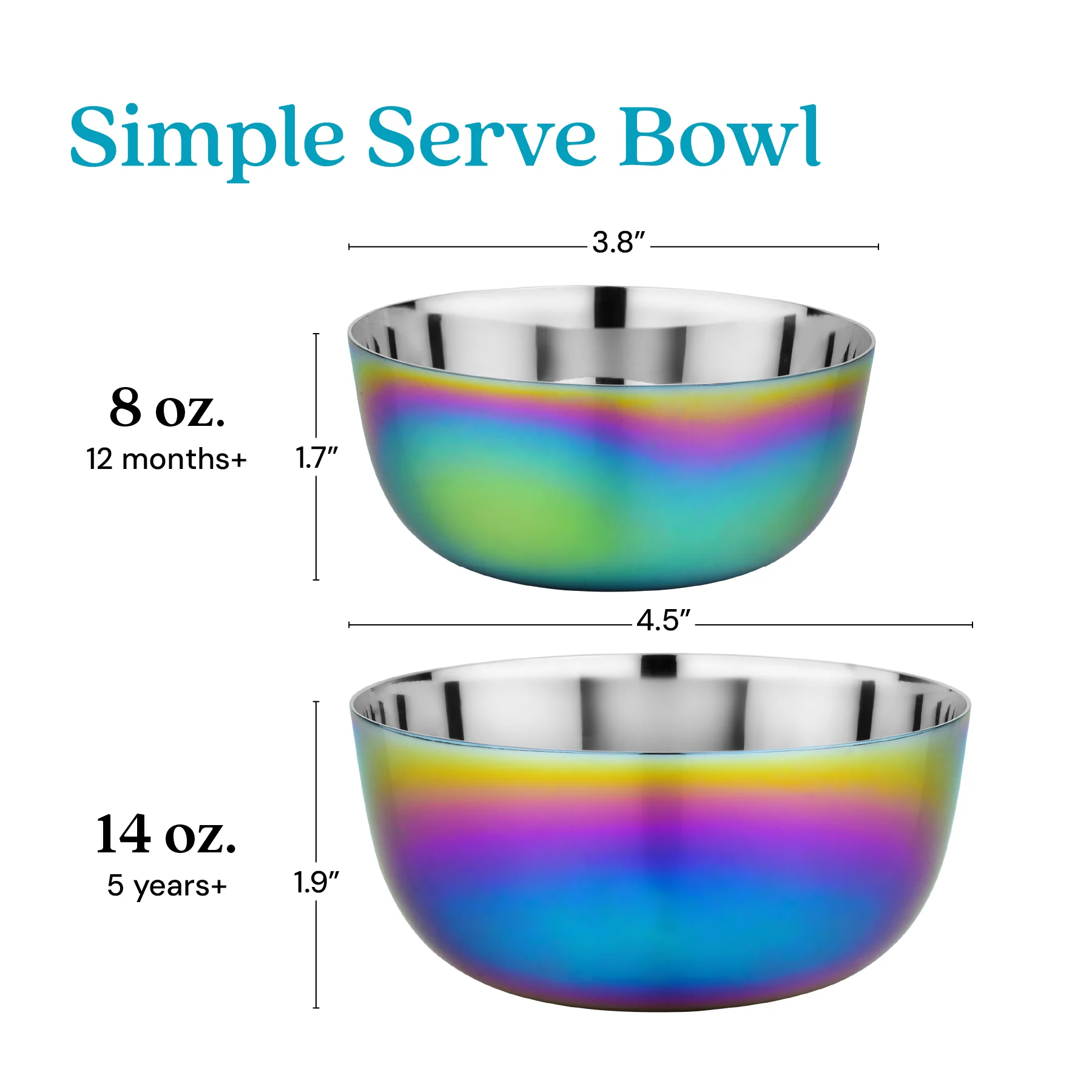 Simple Serve Bowls - 8 oz (Set of 4) - Image 3