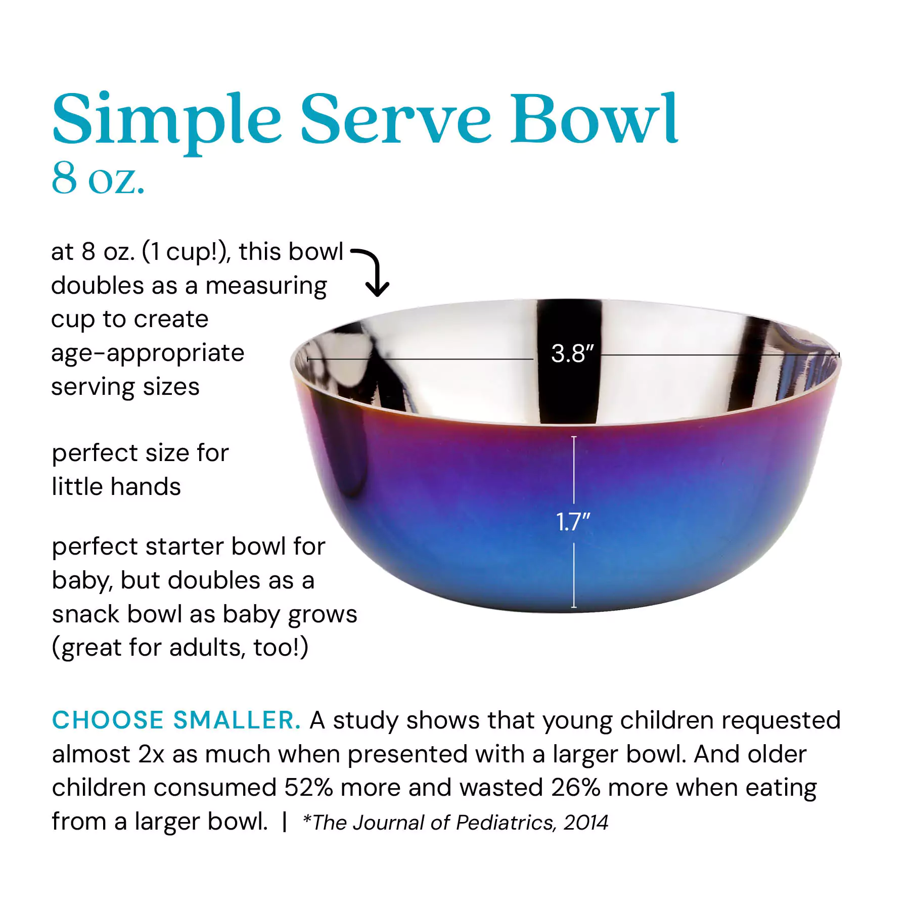 Perfectly Imperfect - Simple Serve Bowl - 8 oz (Single) - Image 3